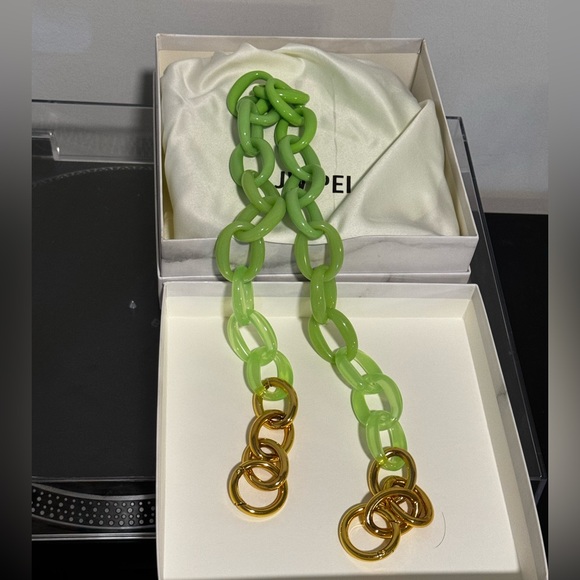 NWT/ JW PEI ~ Luna Acrylic Chain Circle Bag - Picture 5 of 6